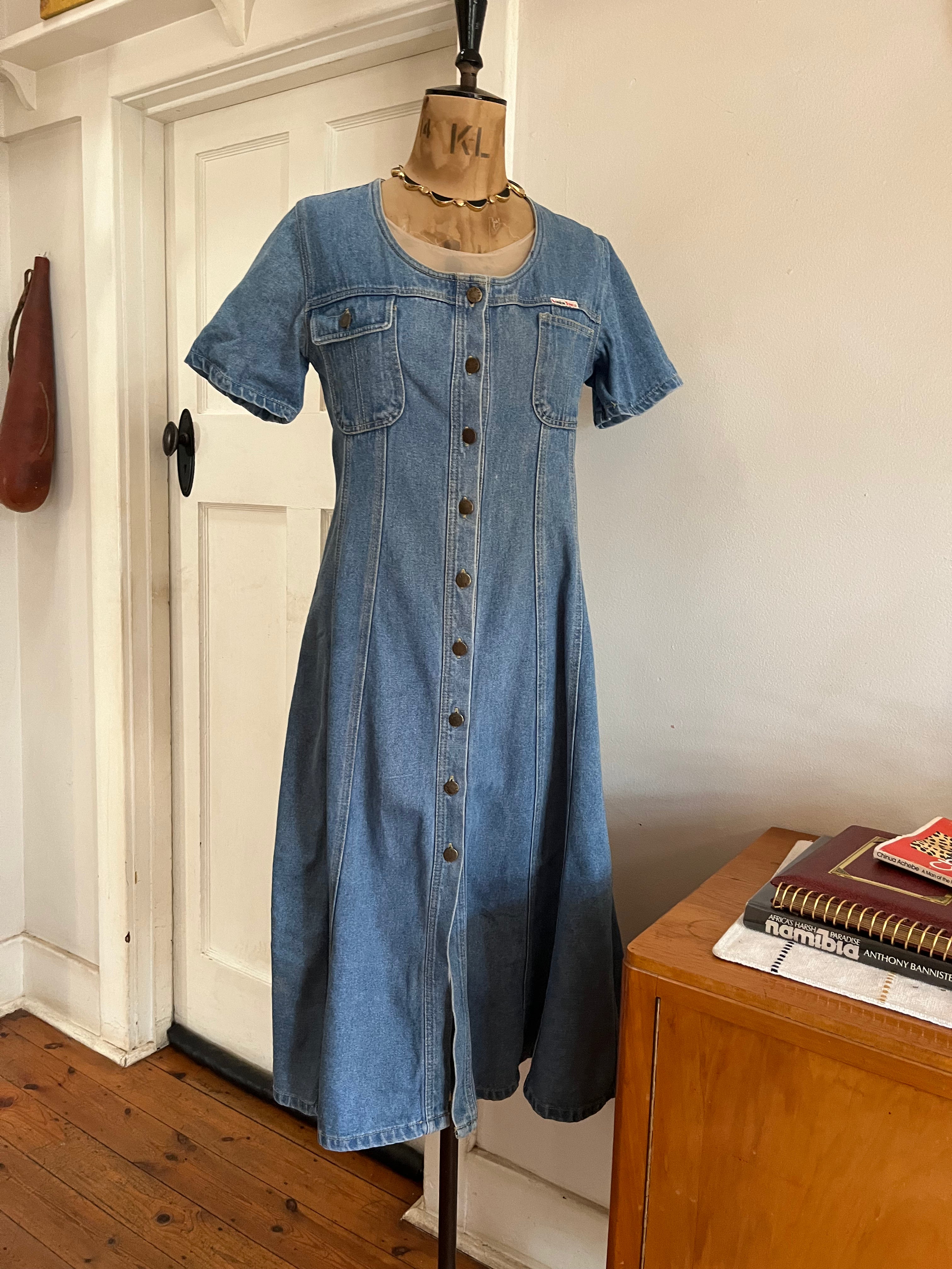 90s Denim Dress