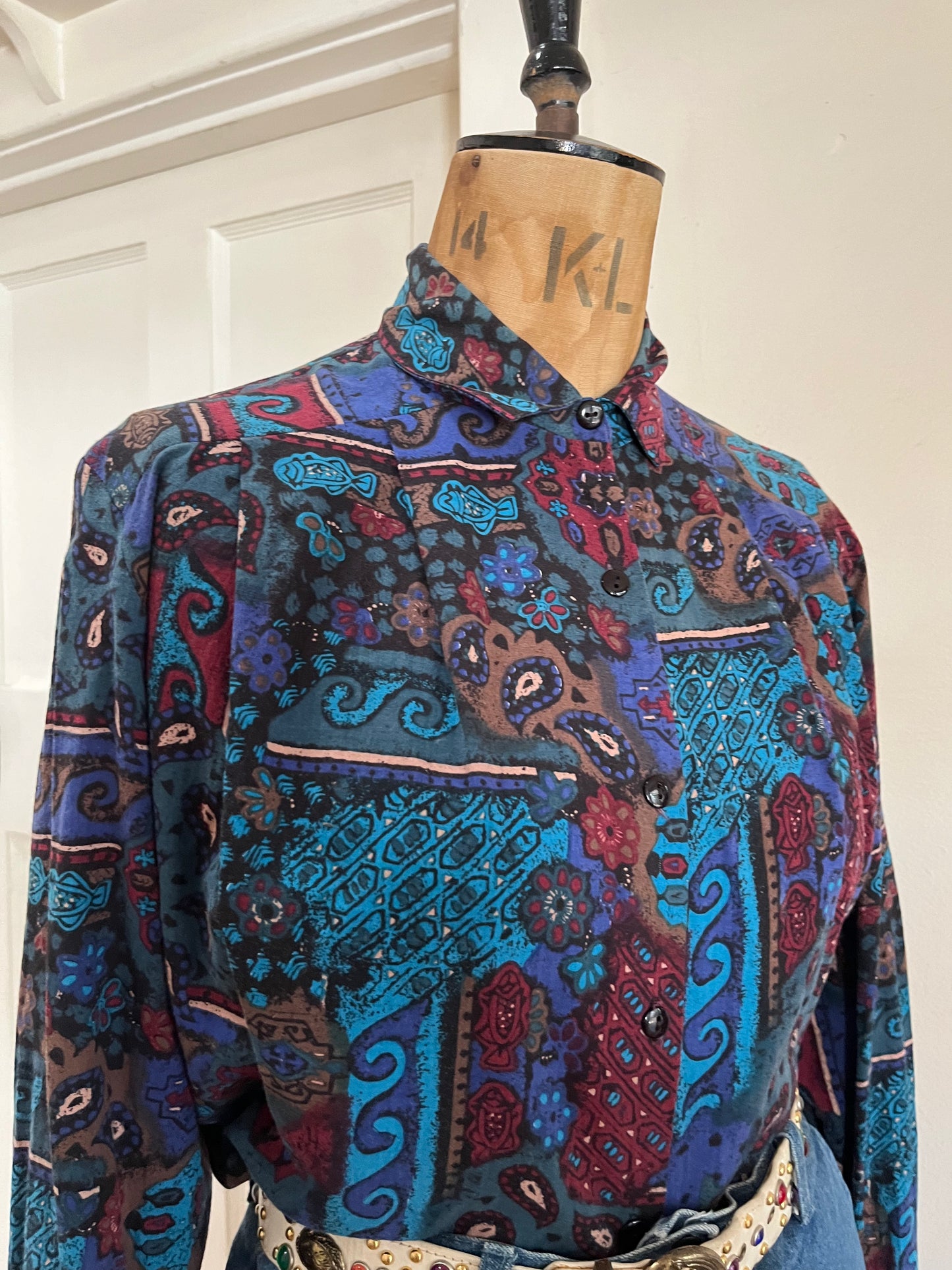 Paisley Print Shirt