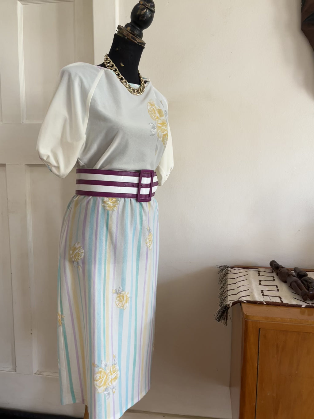 Chiffon Vintage Dress