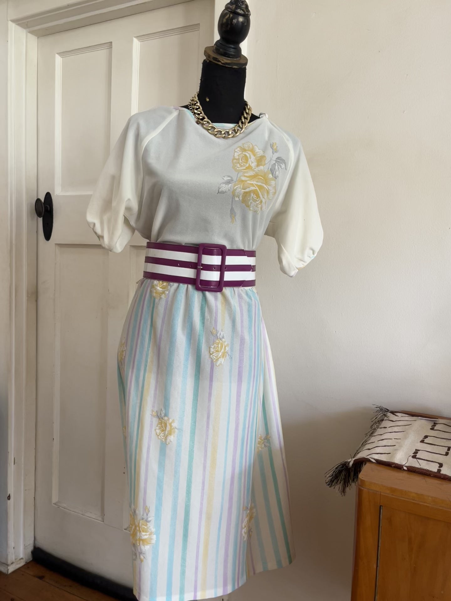 Chiffon Vintage Dress