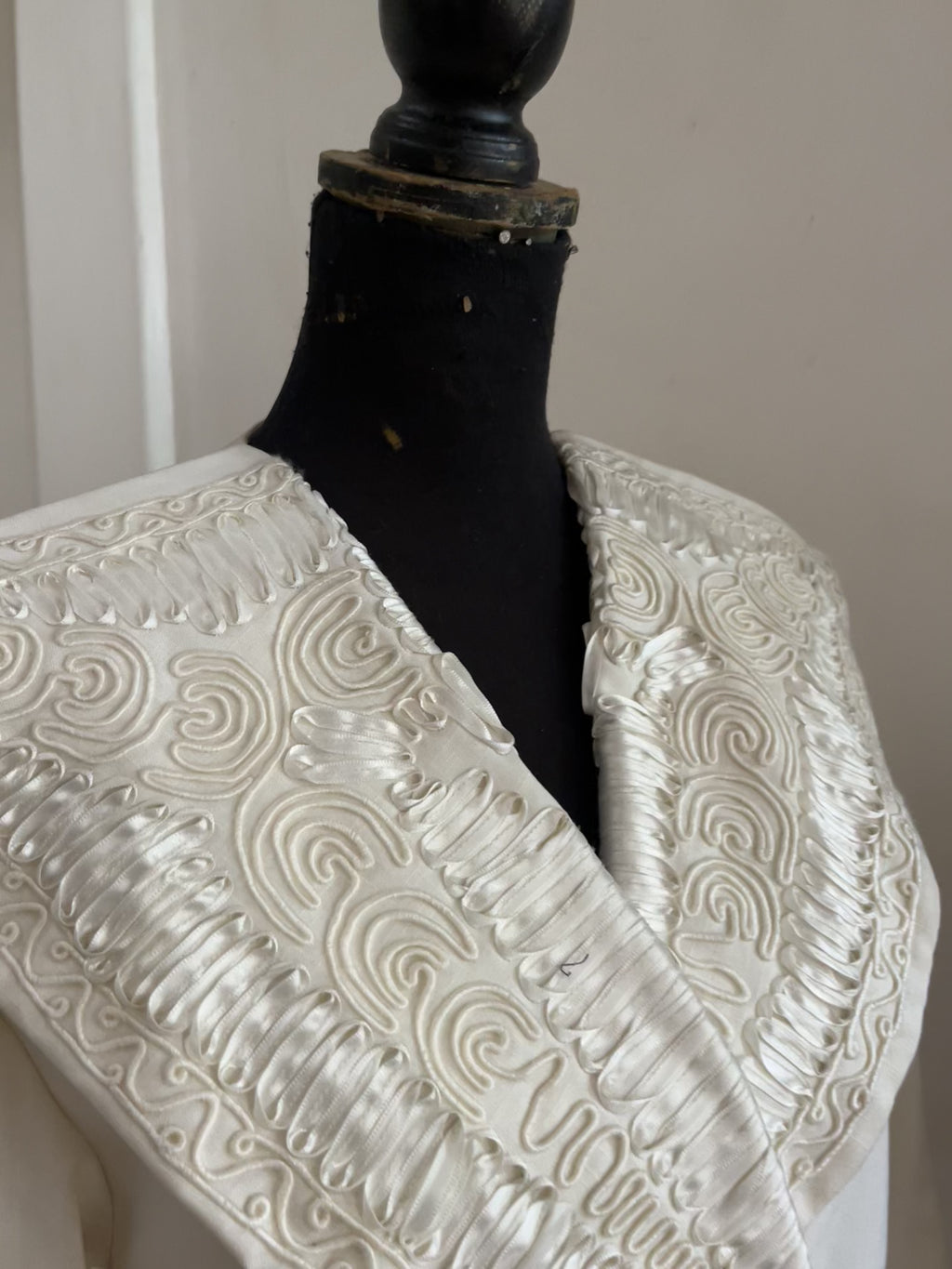 White 90s Blazer Dress