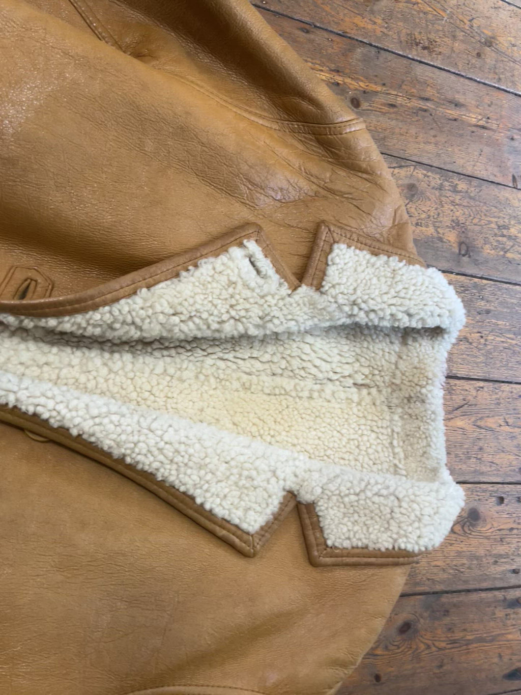 Leather Shearling Jacket