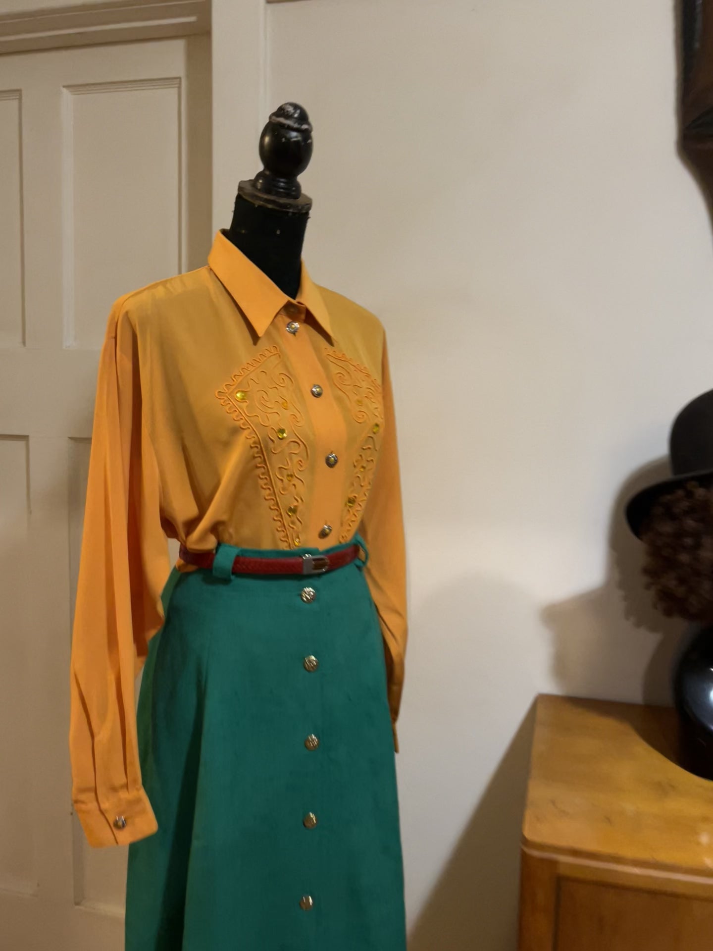 A-Line Vintage Skirt