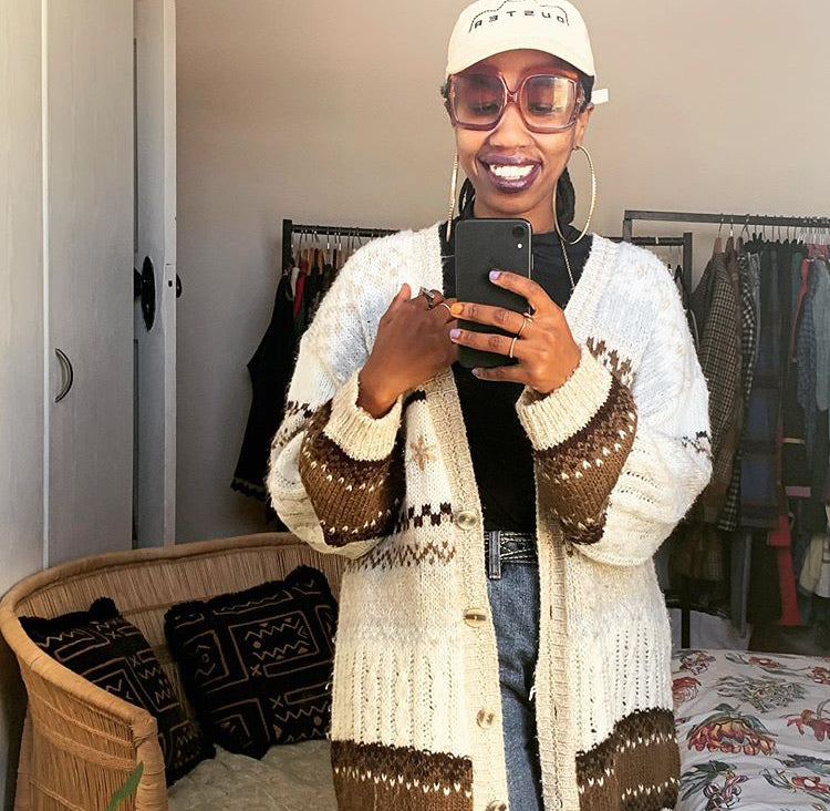 Beige Cardigan