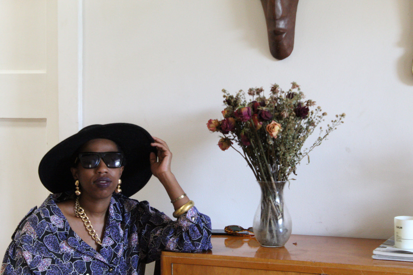 Purple Print Light Jacket