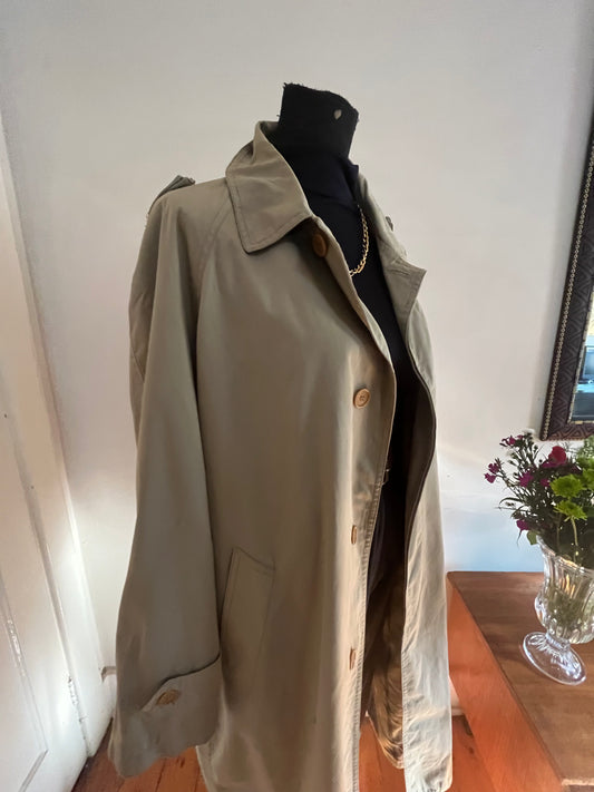 Beige Classic Trench Coat