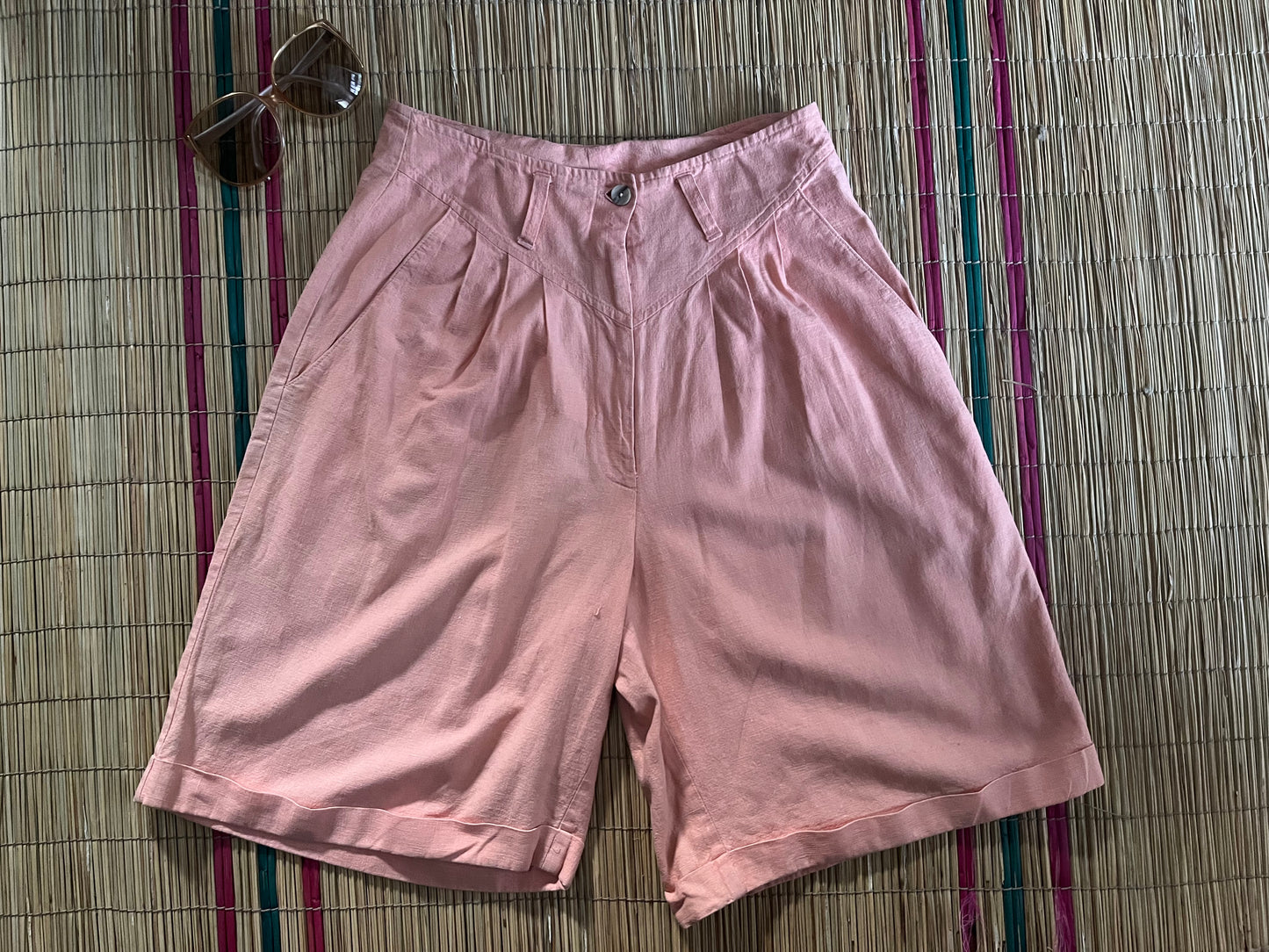 Peach Highwaist Shorts