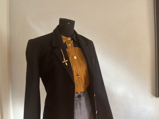 Black Vintage Blazer