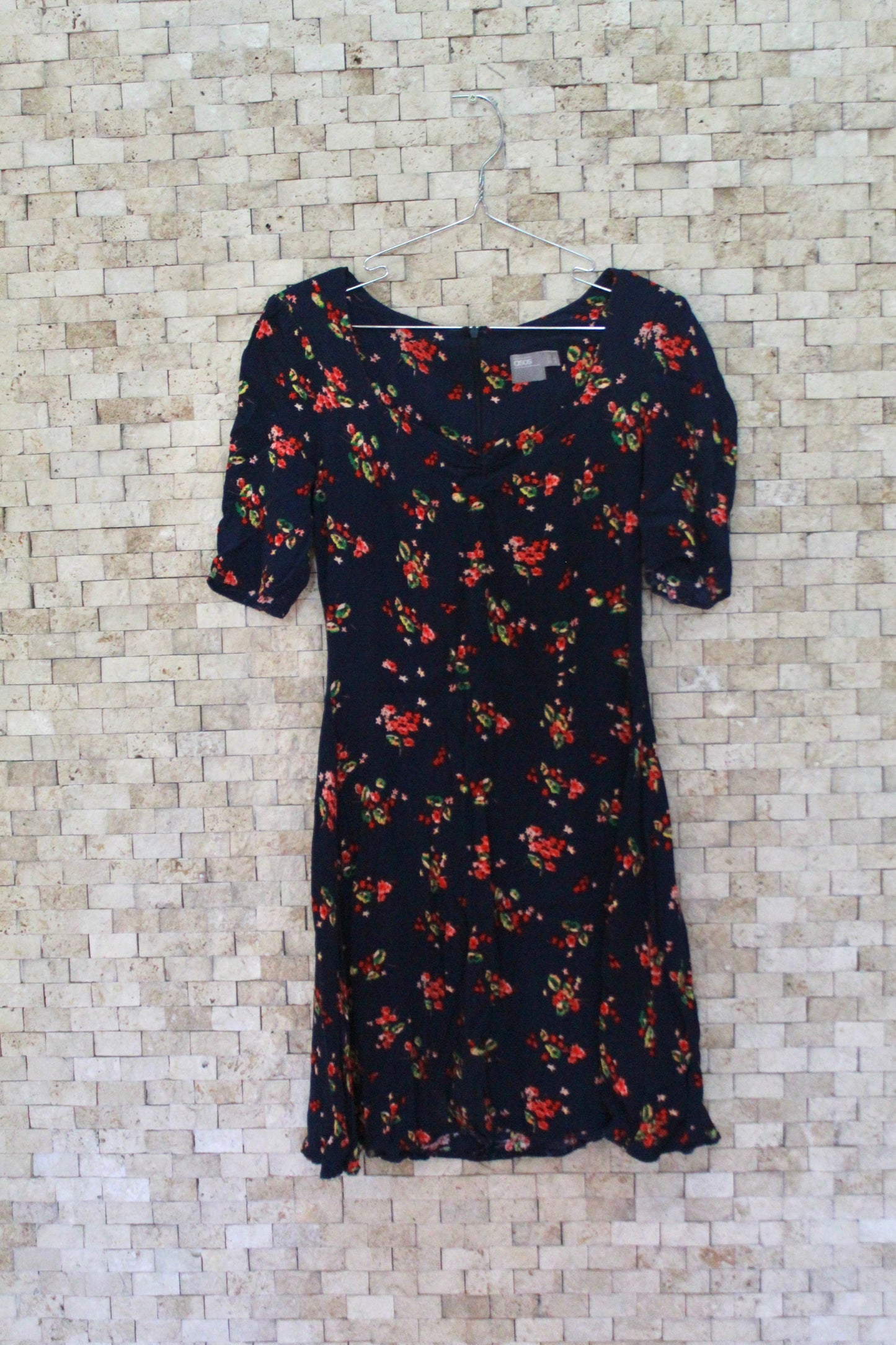 Vintage Short Sleeved Dress