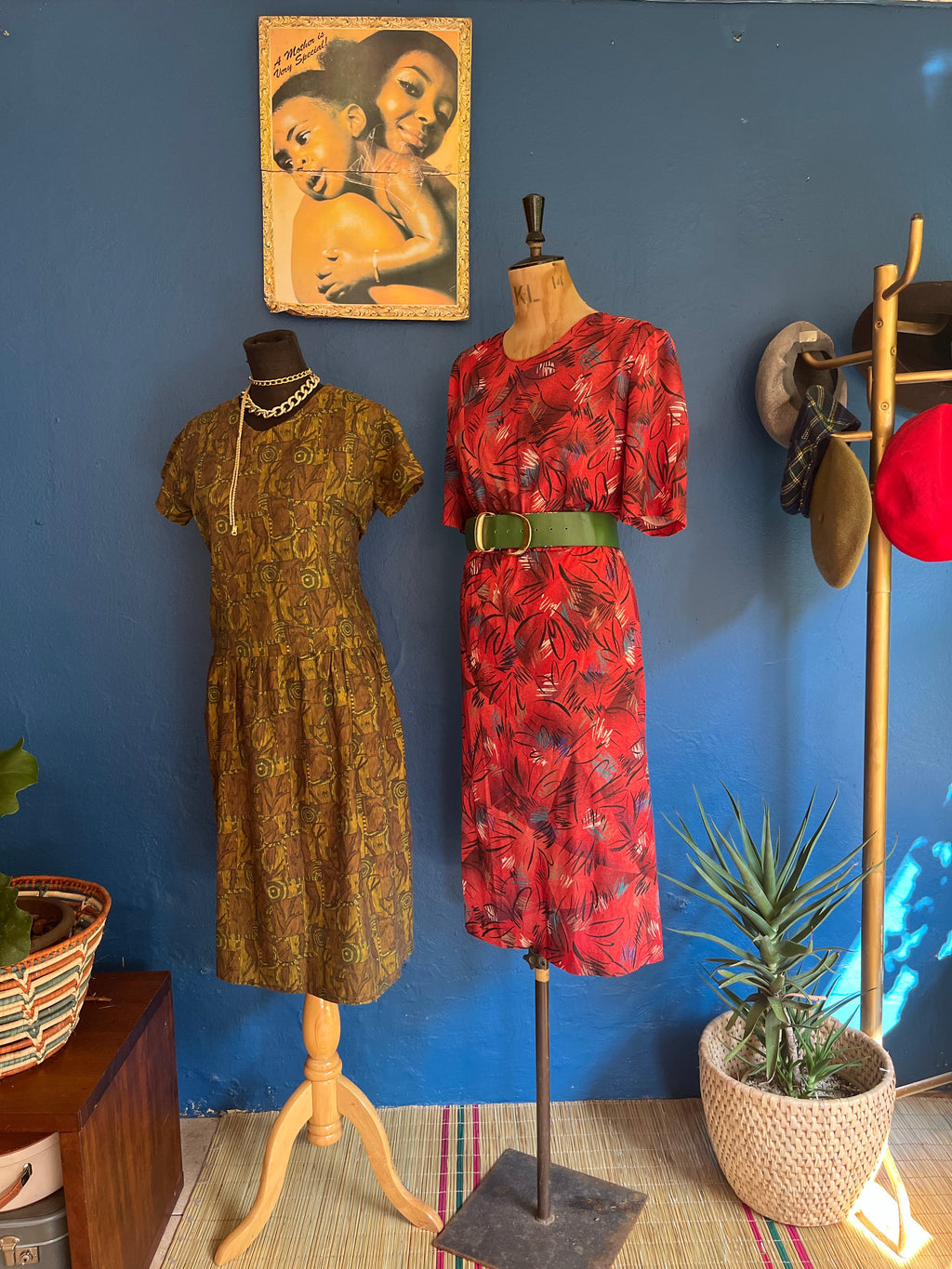 Cotton Print Dress