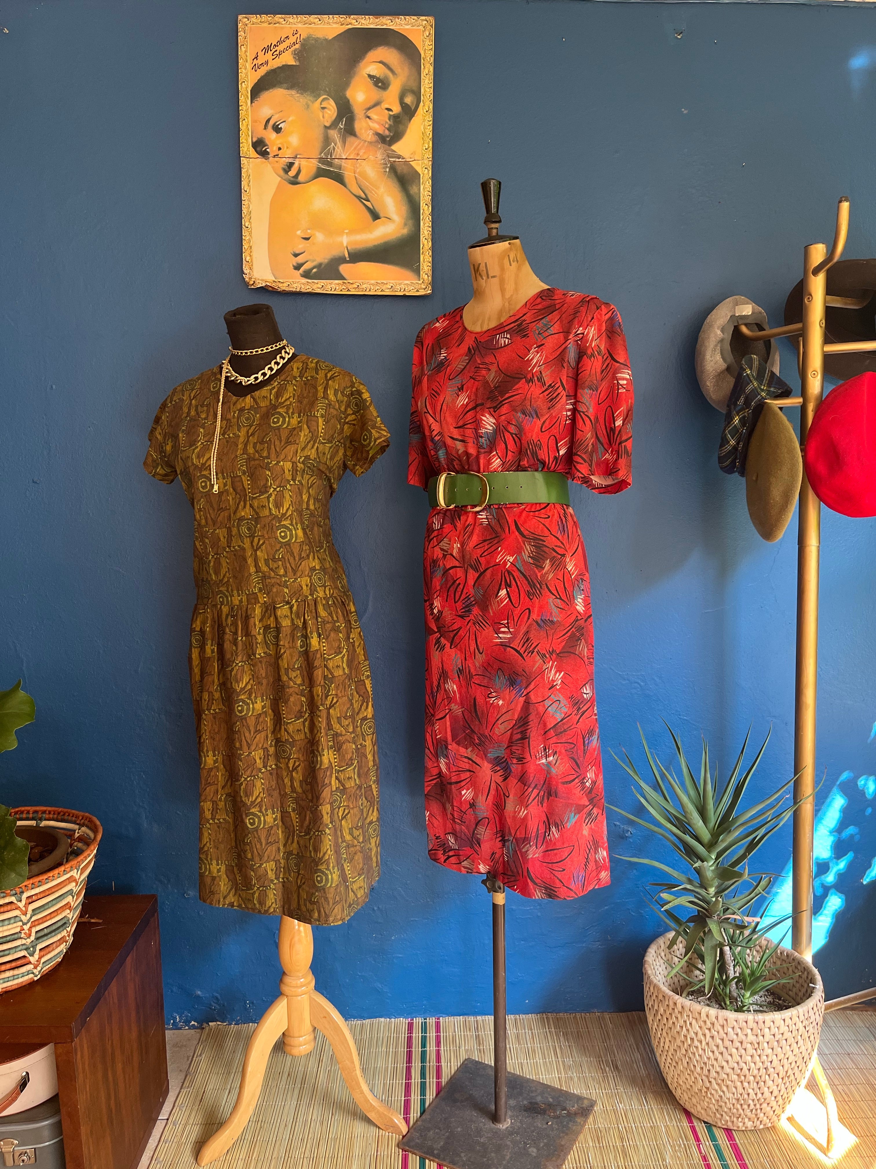 Cotton Print Dress
