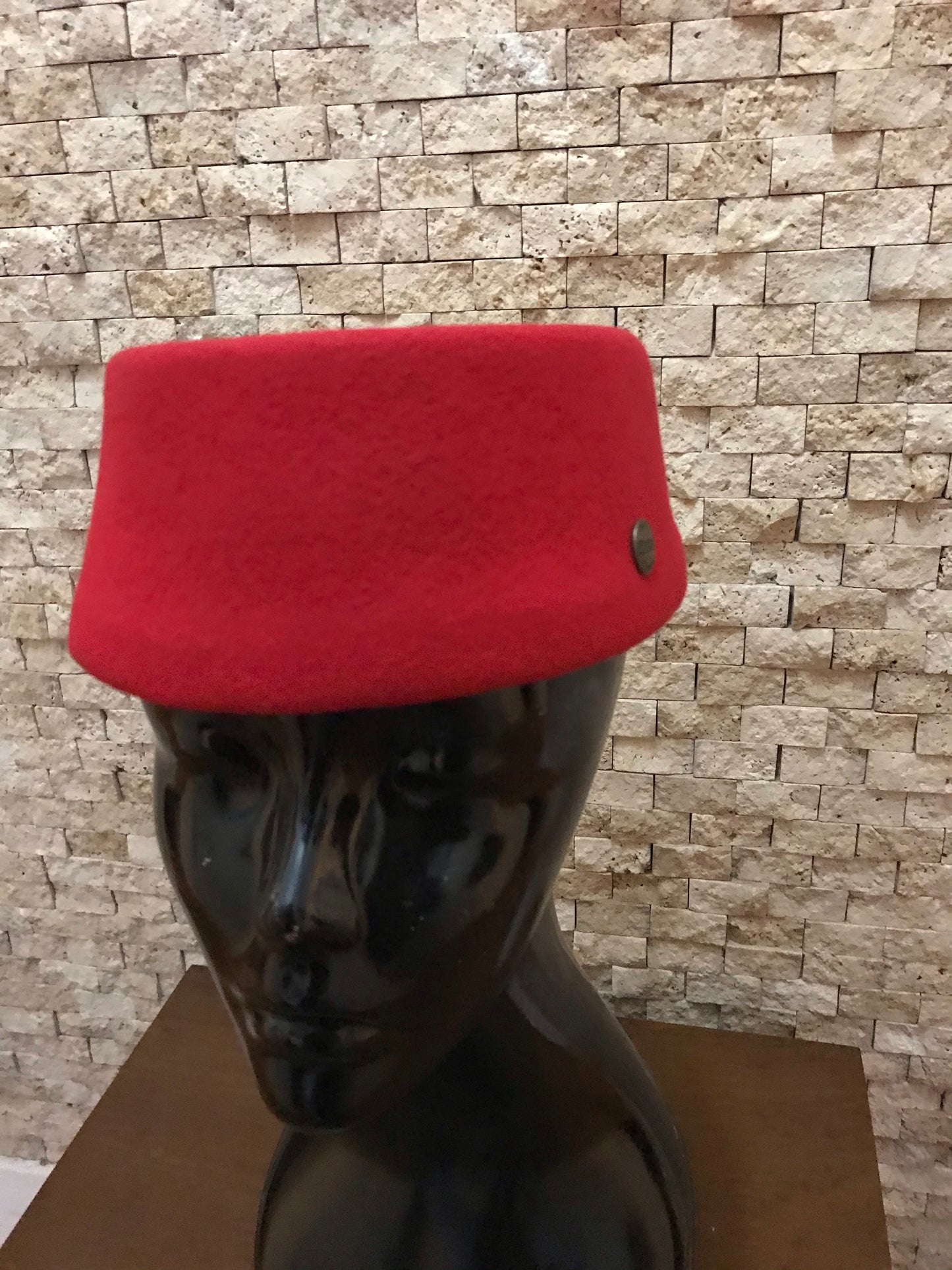 Red fez hat