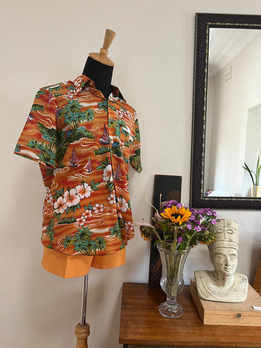 Hawaii Vintage 70s Summer Shirt