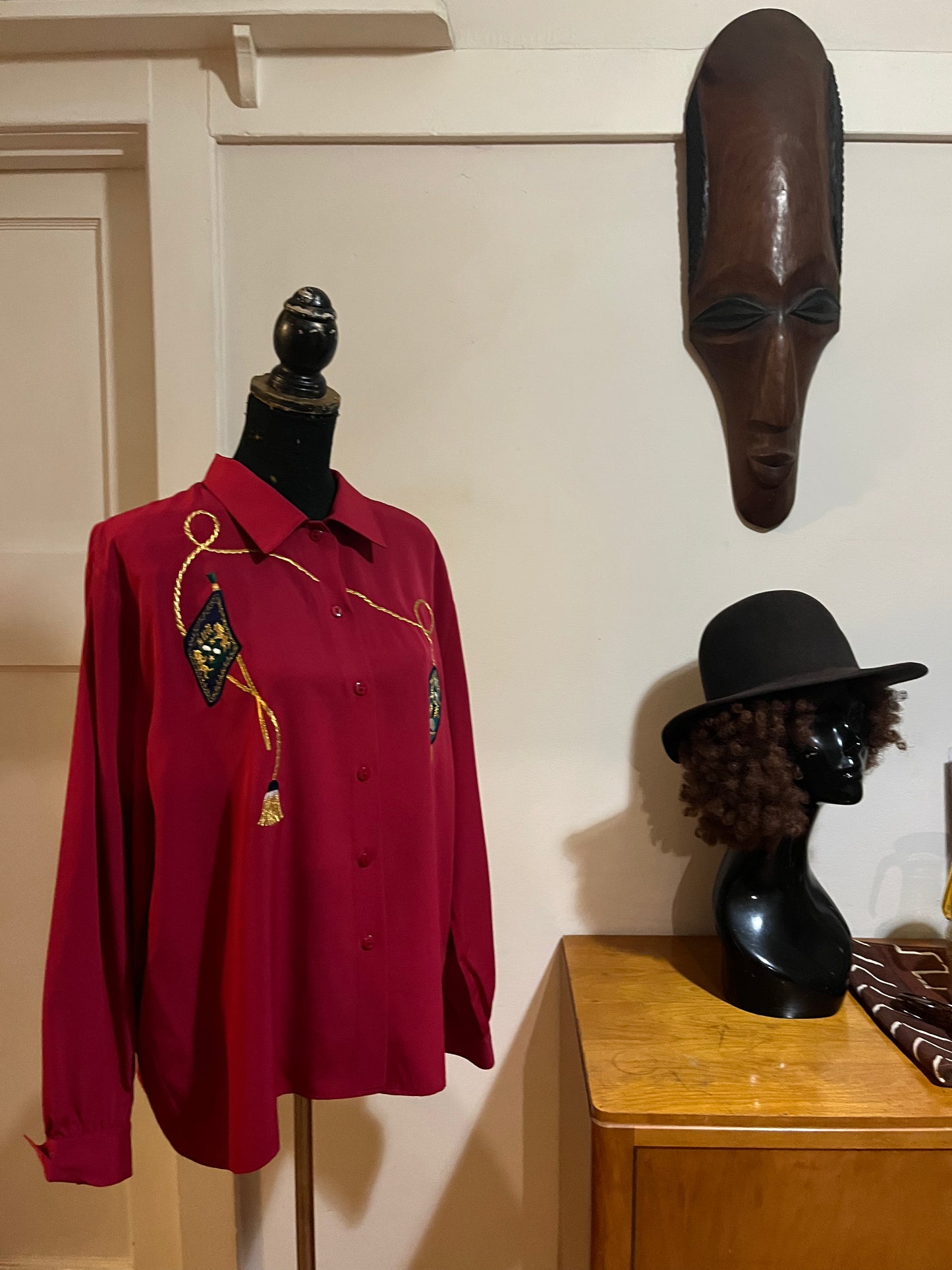 Caviar Vintage Blouse