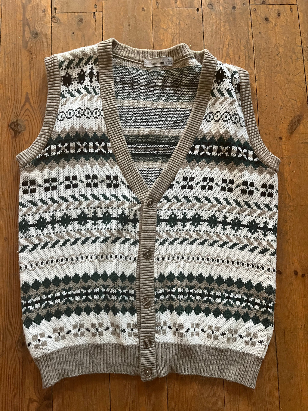 Cream Wool Pullover