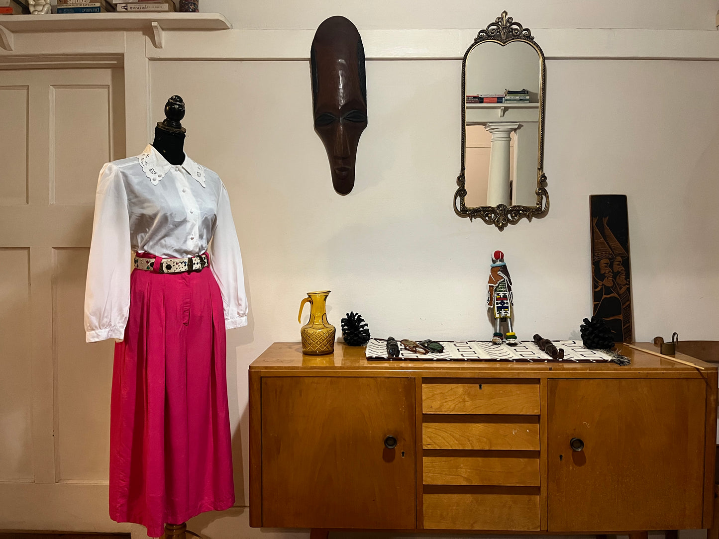 Pink Culotte Pants