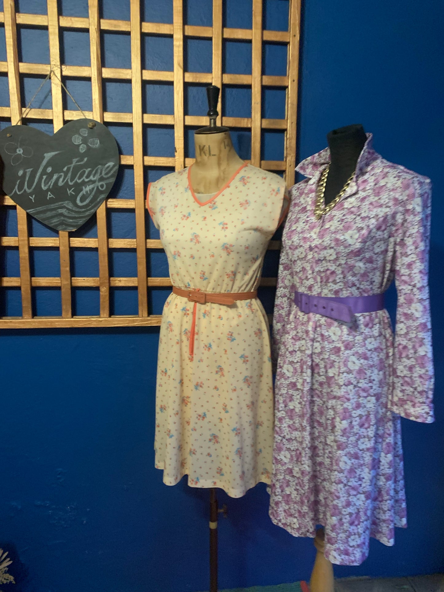 Peach Floral Summer Dress
