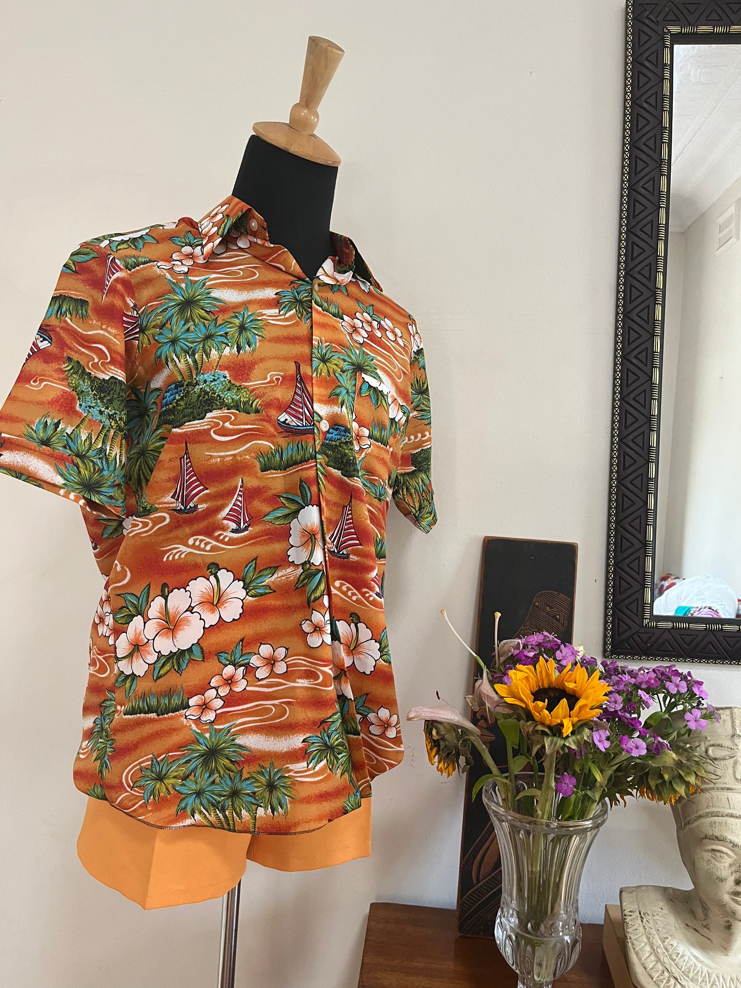 Hawaii Vintage 70s Summer Shirt