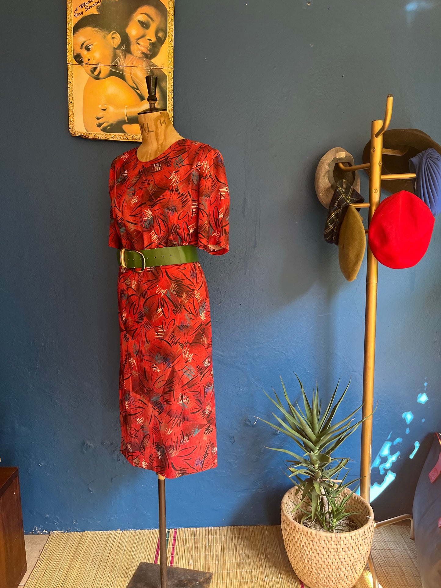 Cotton Print Dress