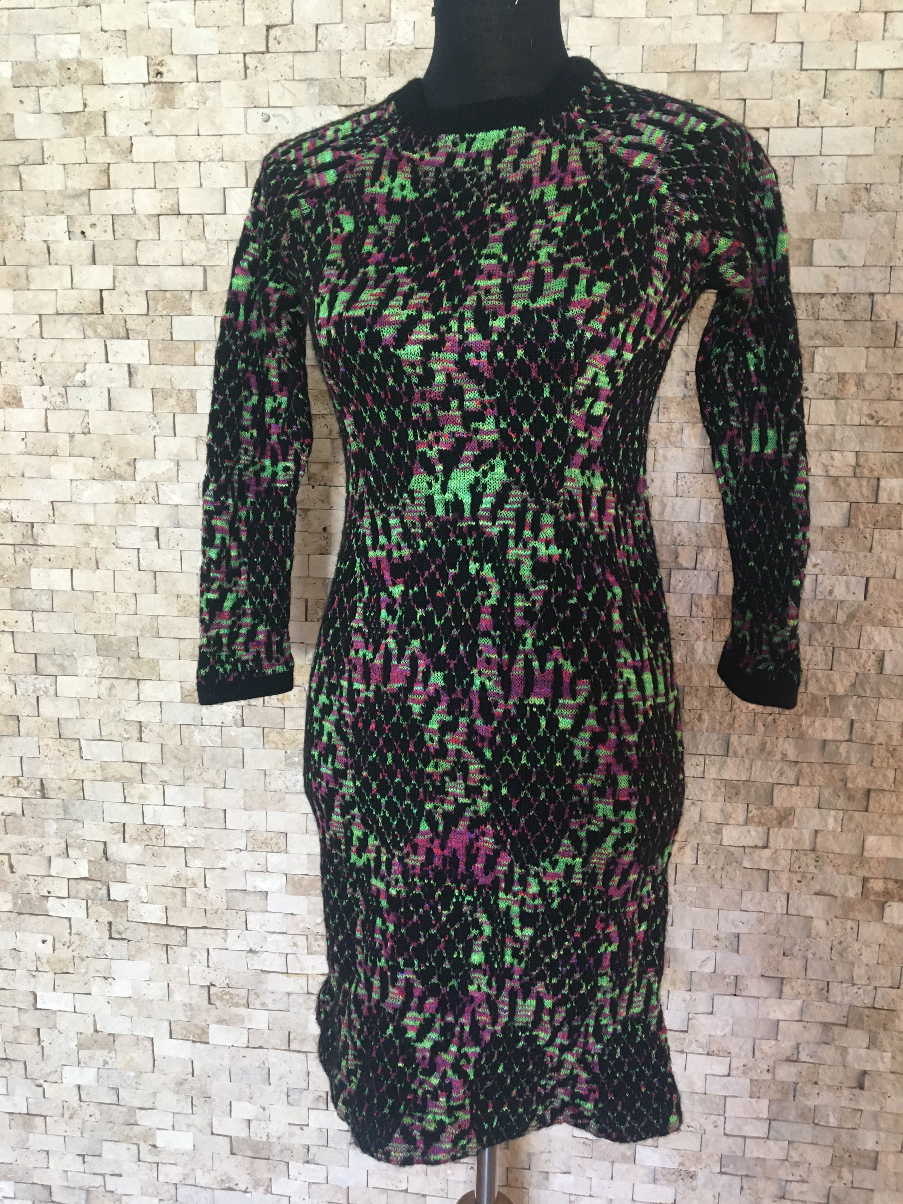 Black Jersey Dress