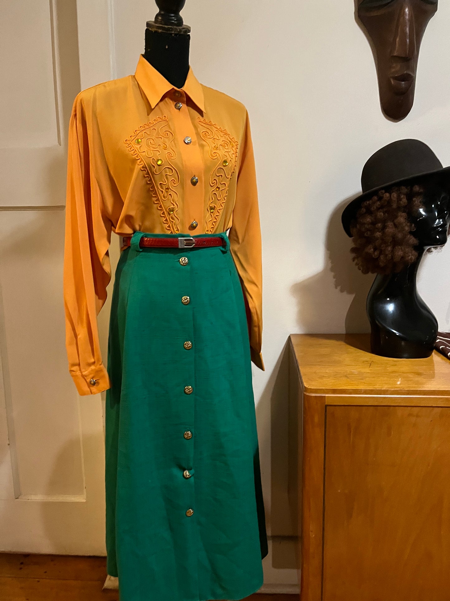 A-Line Vintage Skirt