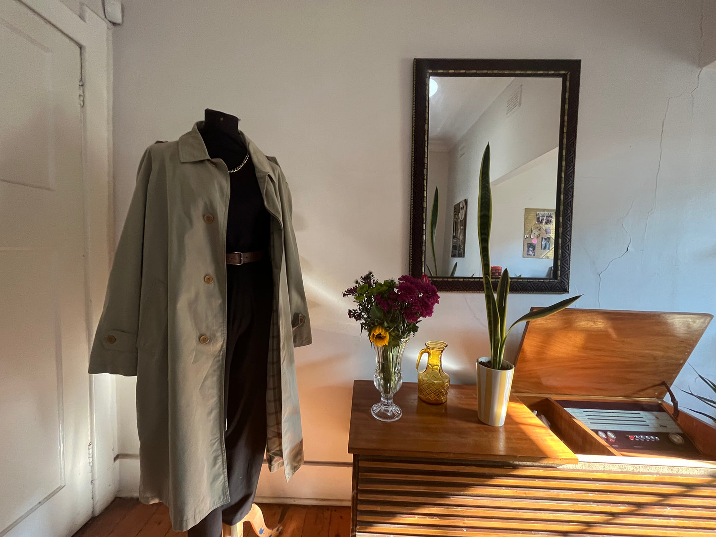 Beige Classic Trench Coat