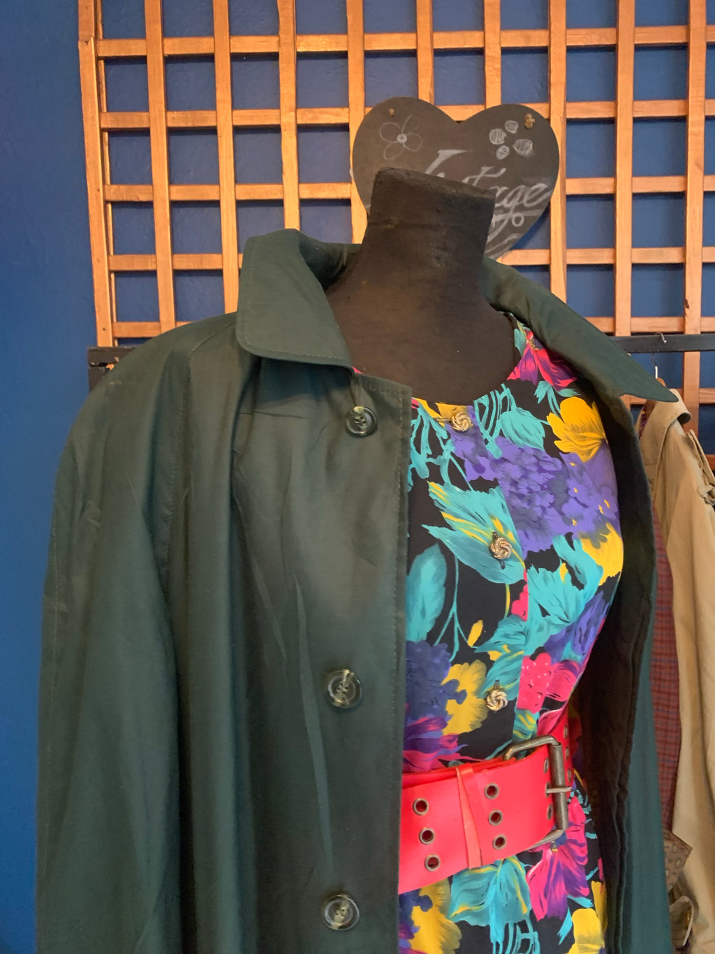 Green Trench Coat