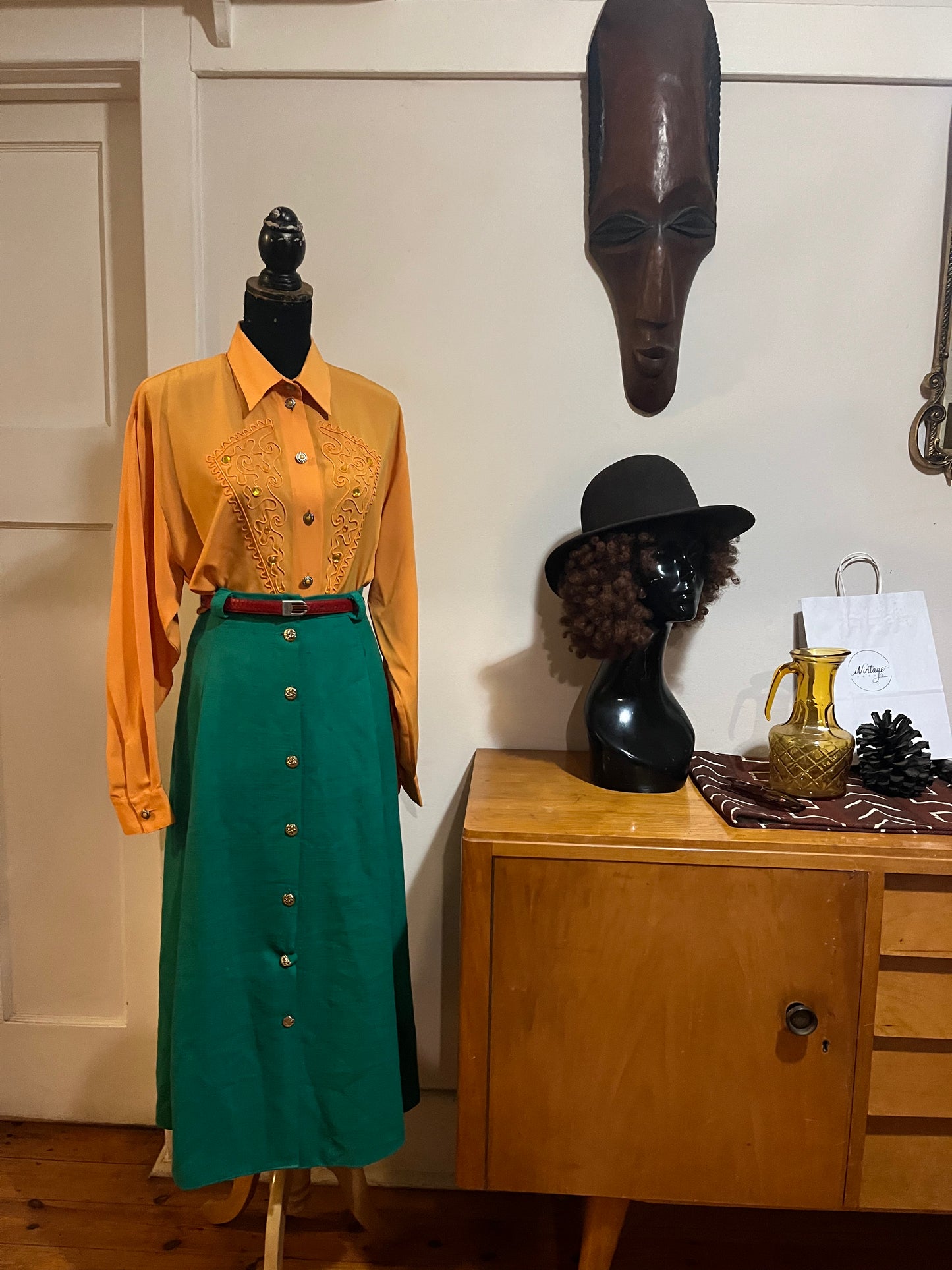 A-Line Vintage Skirt