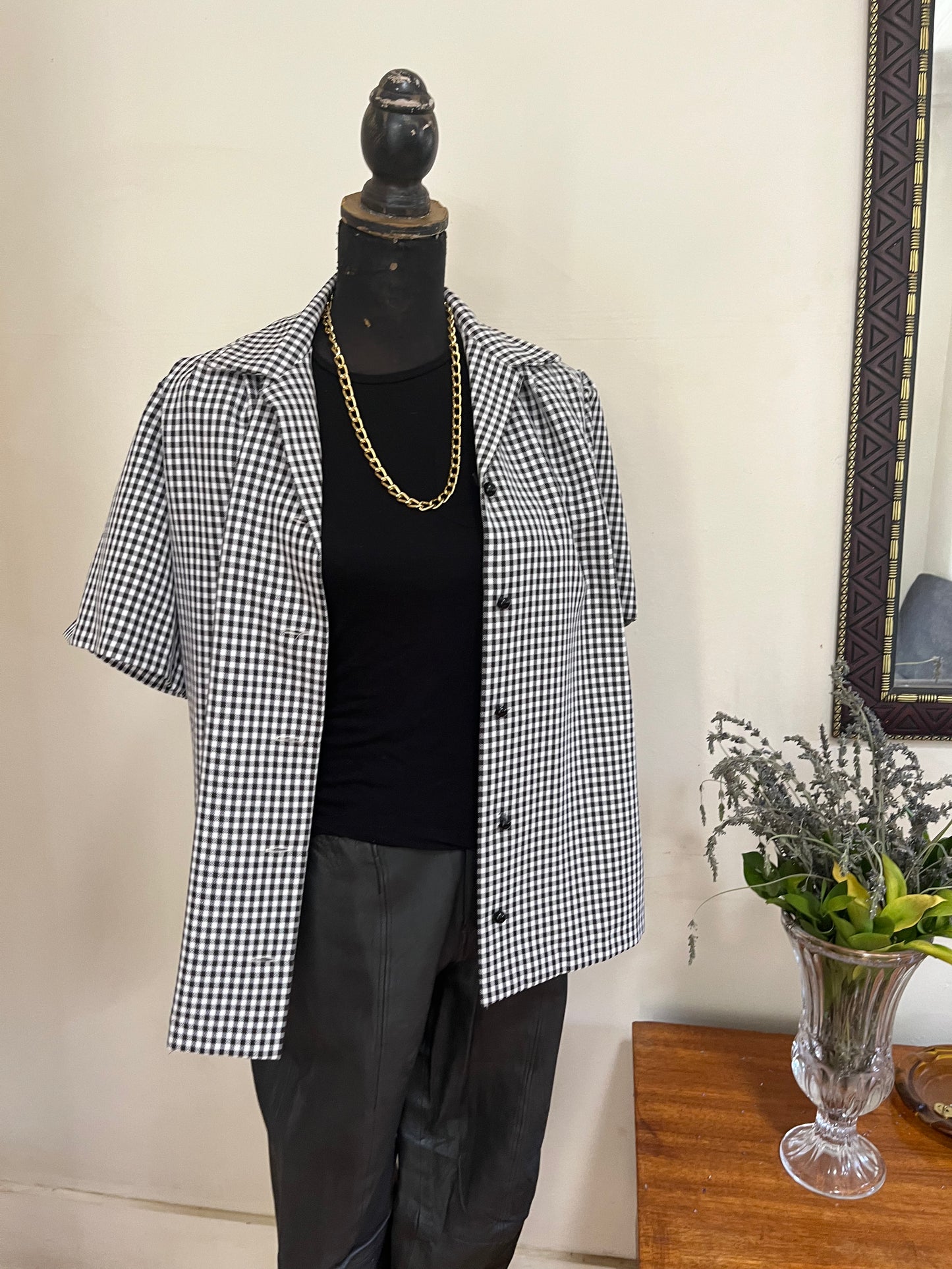 Check Short Sleeve Shirt