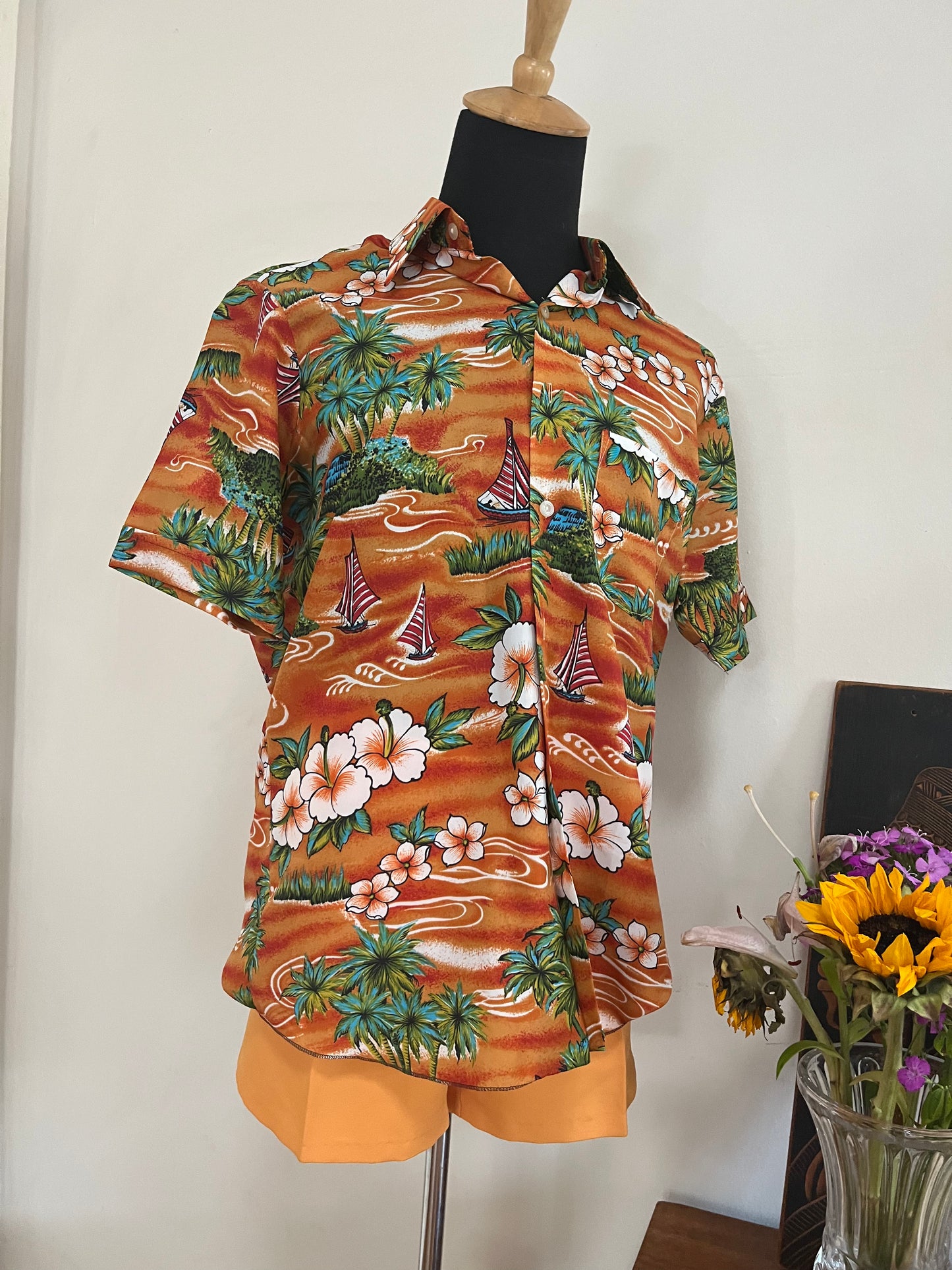 Hawaii Vintage 70s Summer Shirt