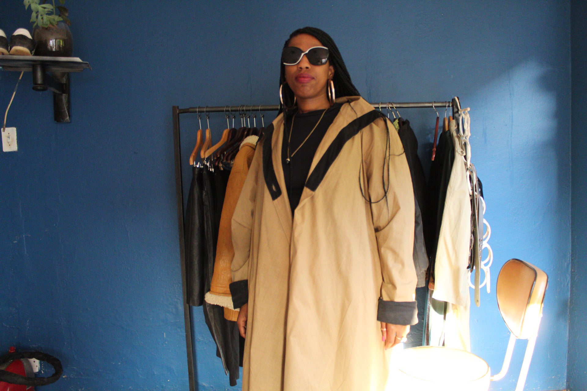 Beige Trench Coat