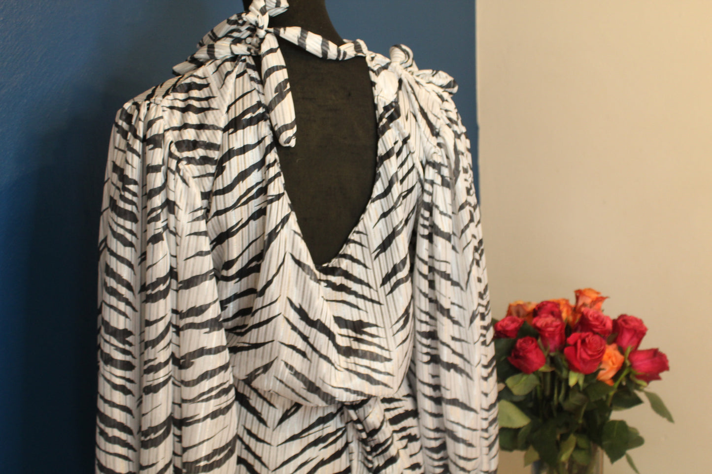 Animal Print Blouse