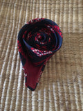 Red & Navy Necktie