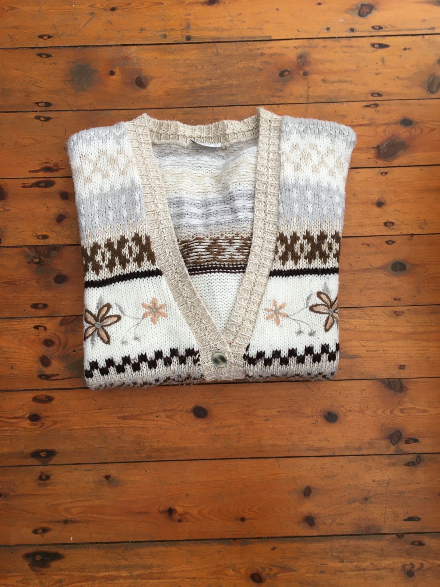 Beige Cardigan
