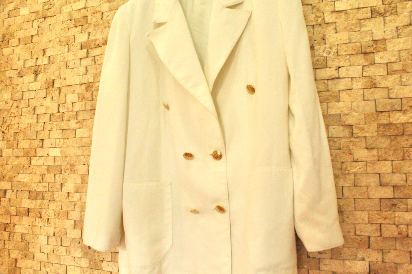 Vintage white blazer