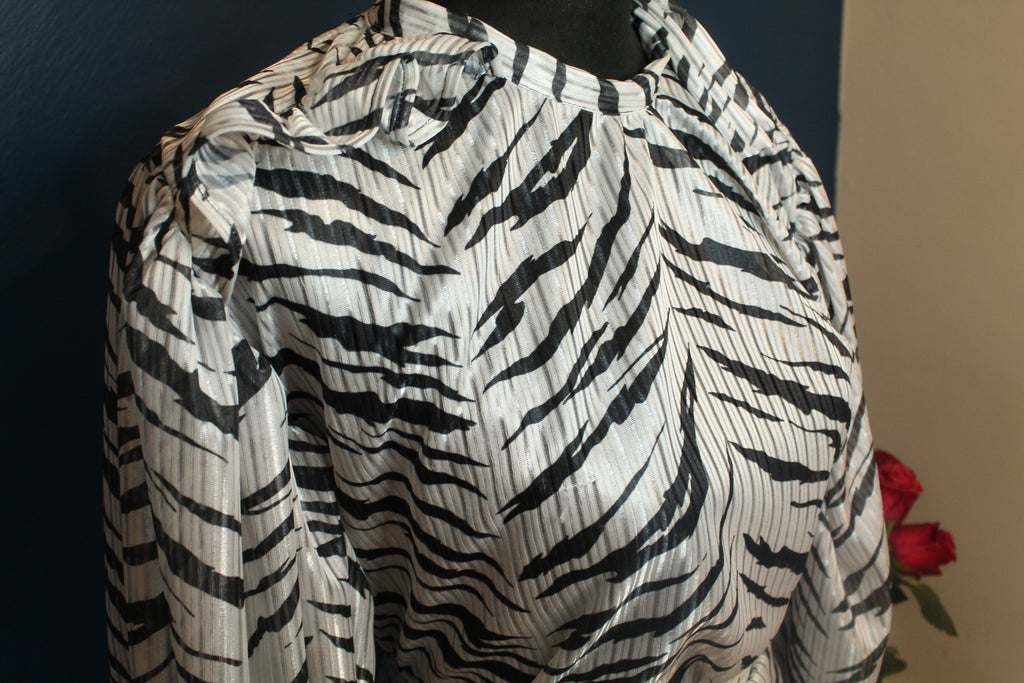 Animal Print Blouse
