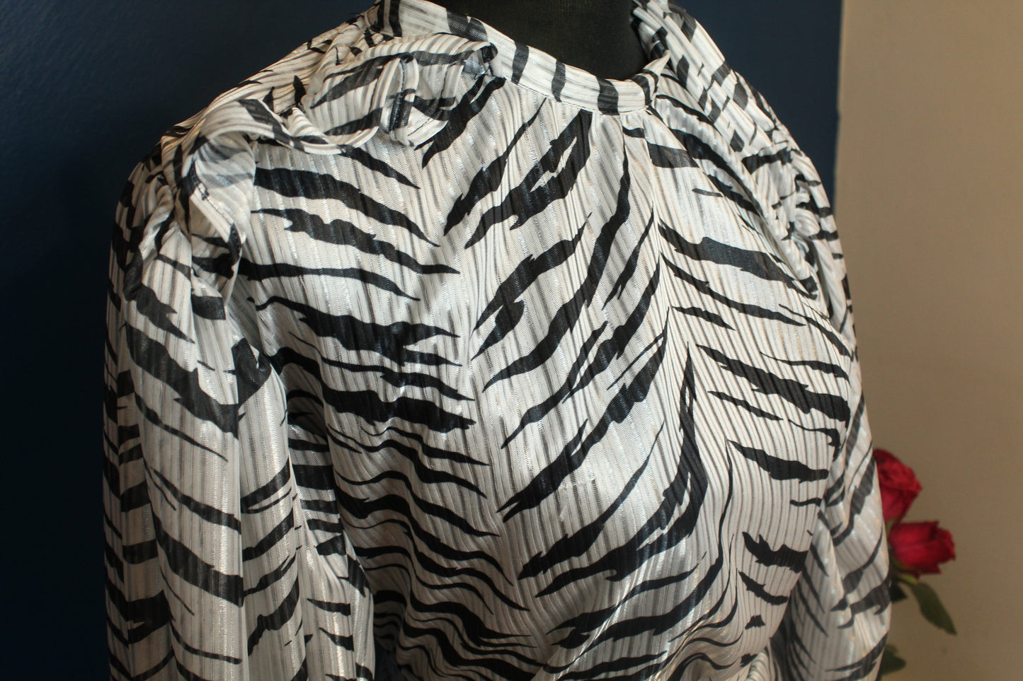 Animal Print Blouse