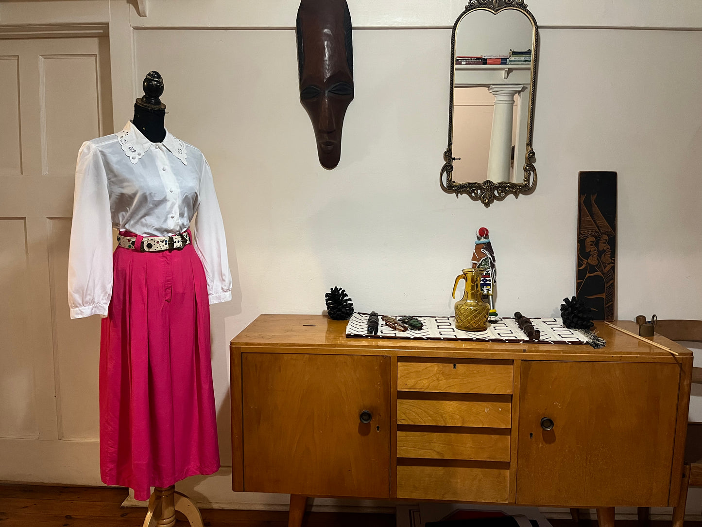 Pink Culotte Pants