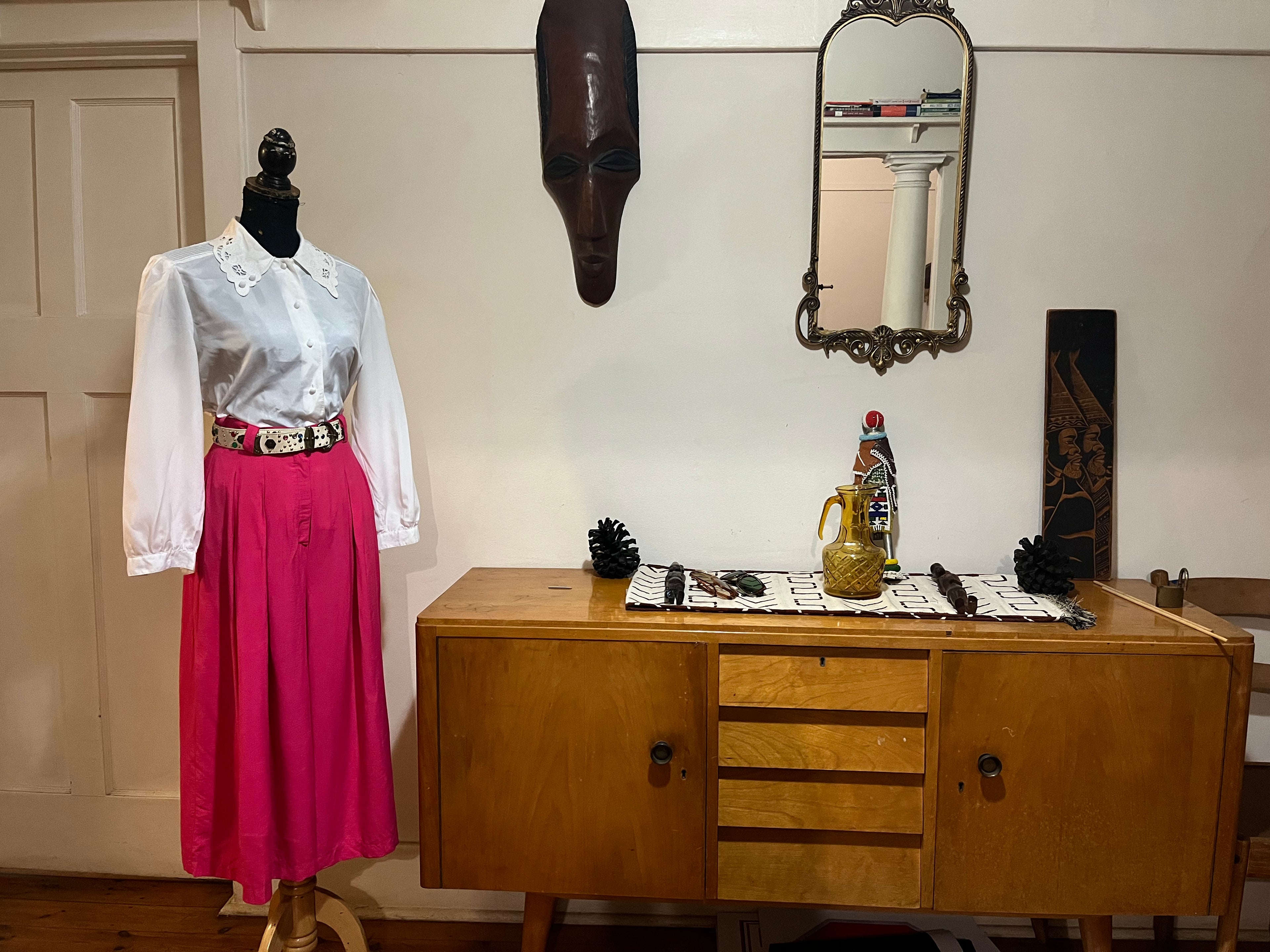 Pink Culotte Pants