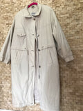 Cream Parka Jacket