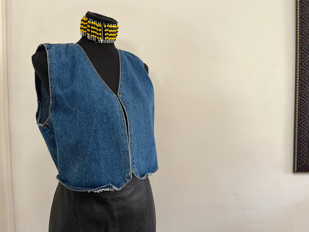 Denim Waistcoat