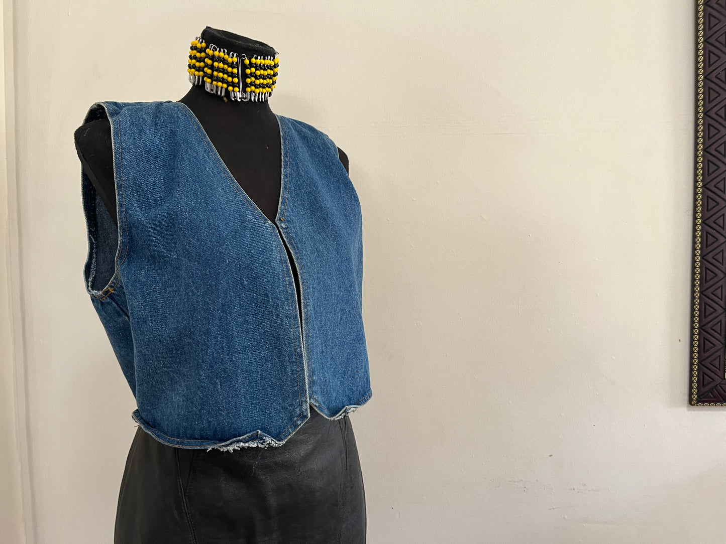 Denim Waistcoat