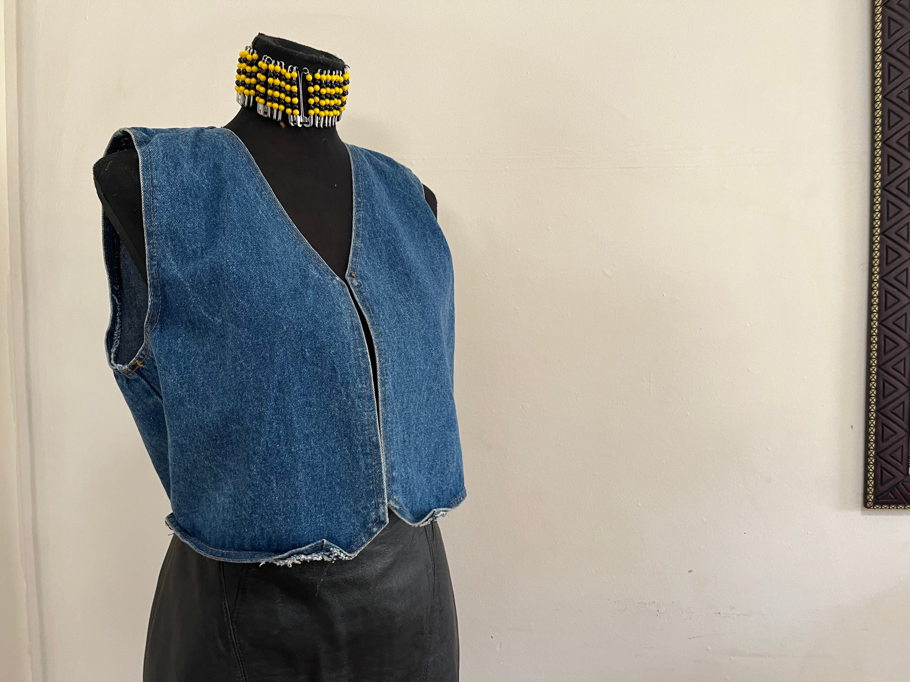 Denim Waistcoat