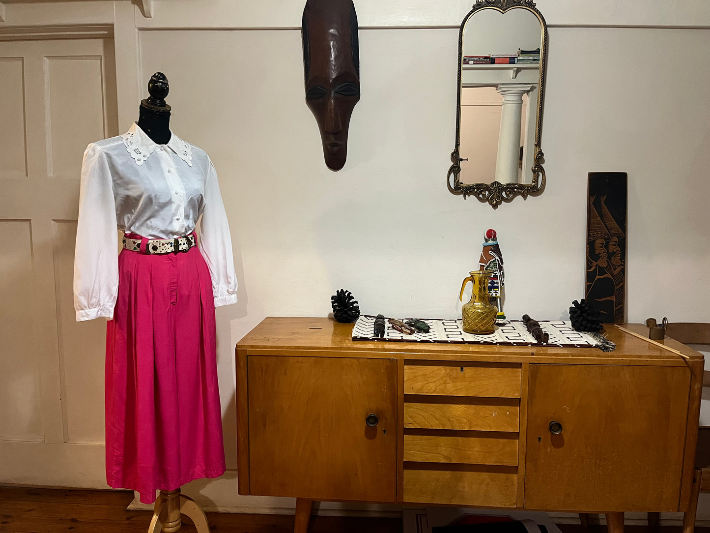 Pink Culotte Pants