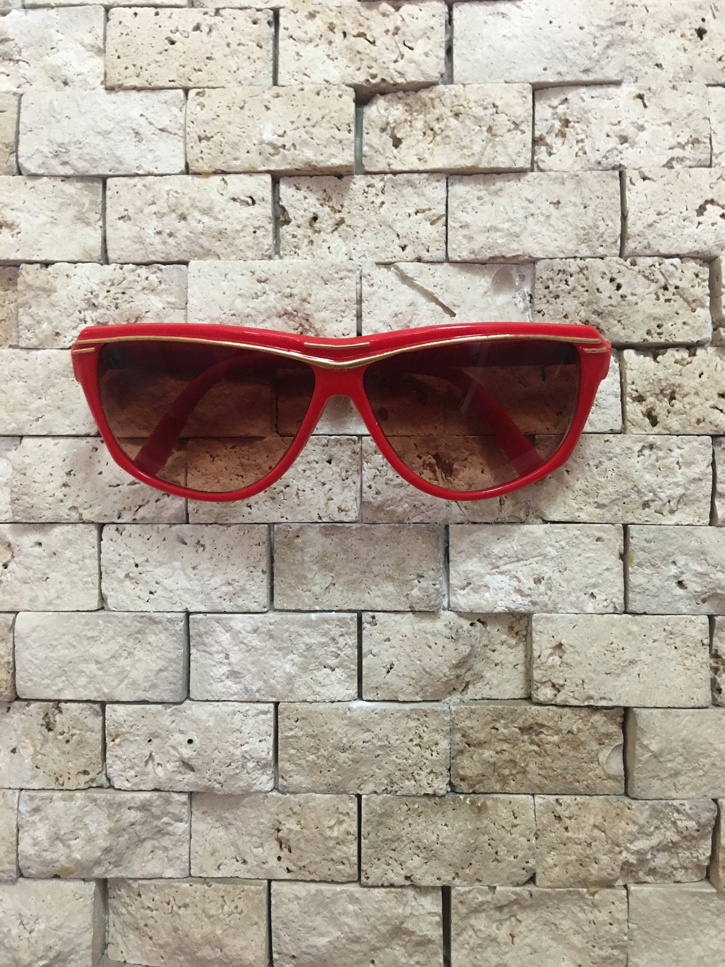 Red Vintage Sunglasses