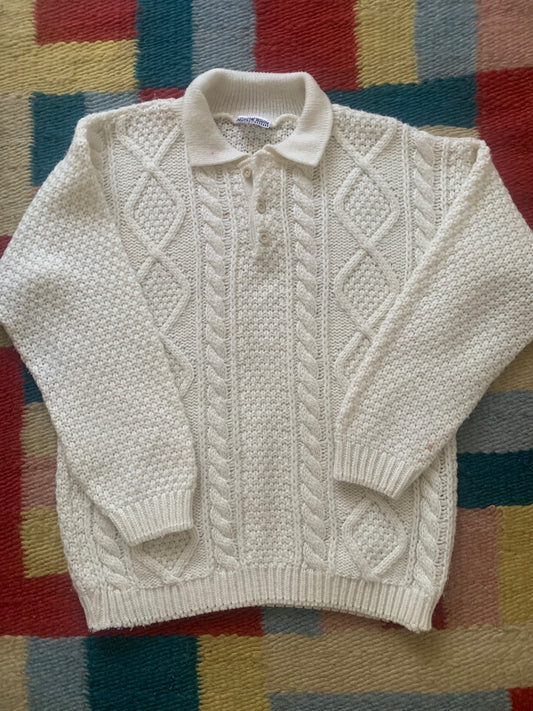 Vintage White Jersey