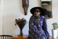 Purple Print Light Jacket