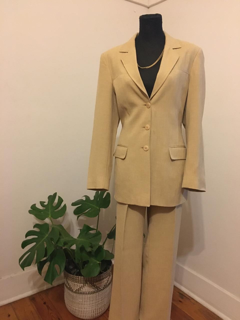 Vintage Beige Suit