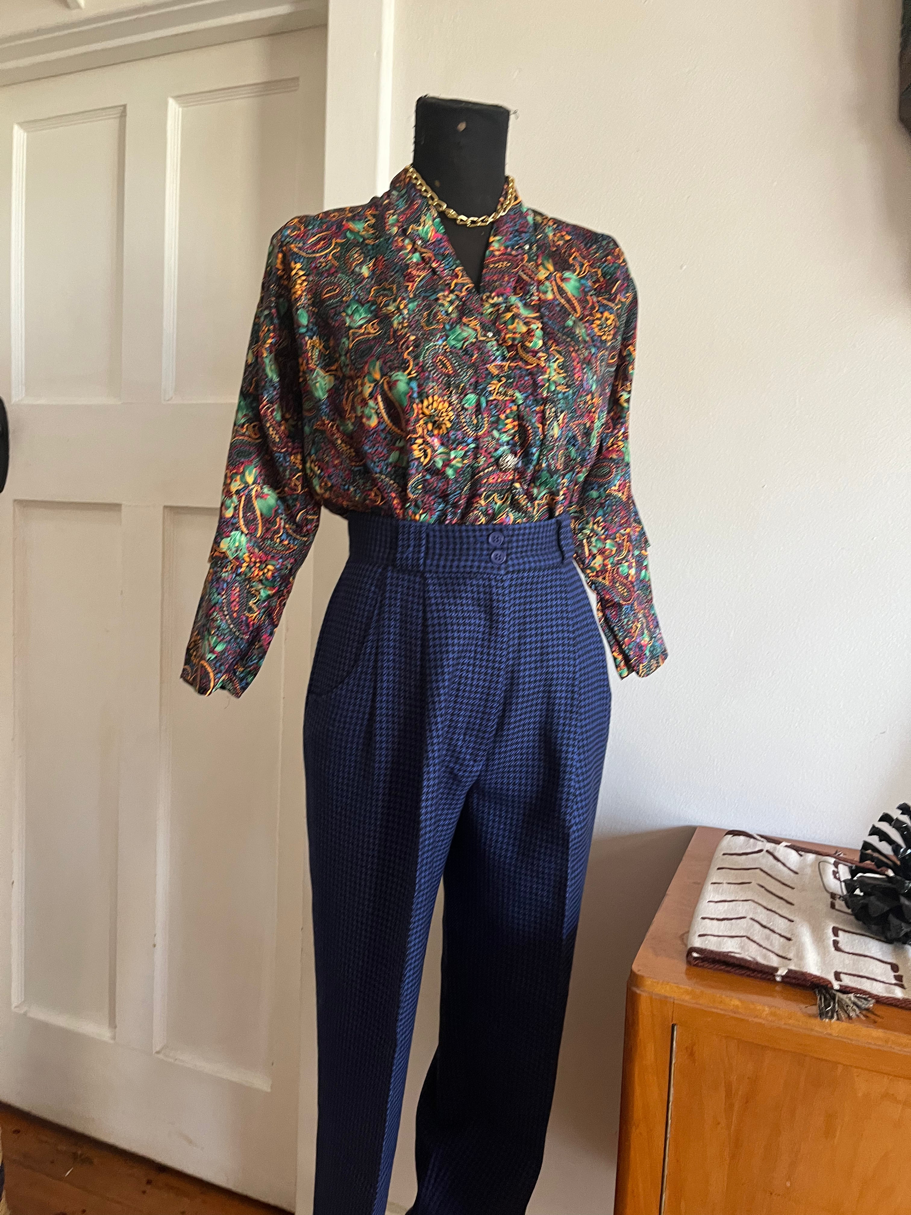 Paisley Print Blouse