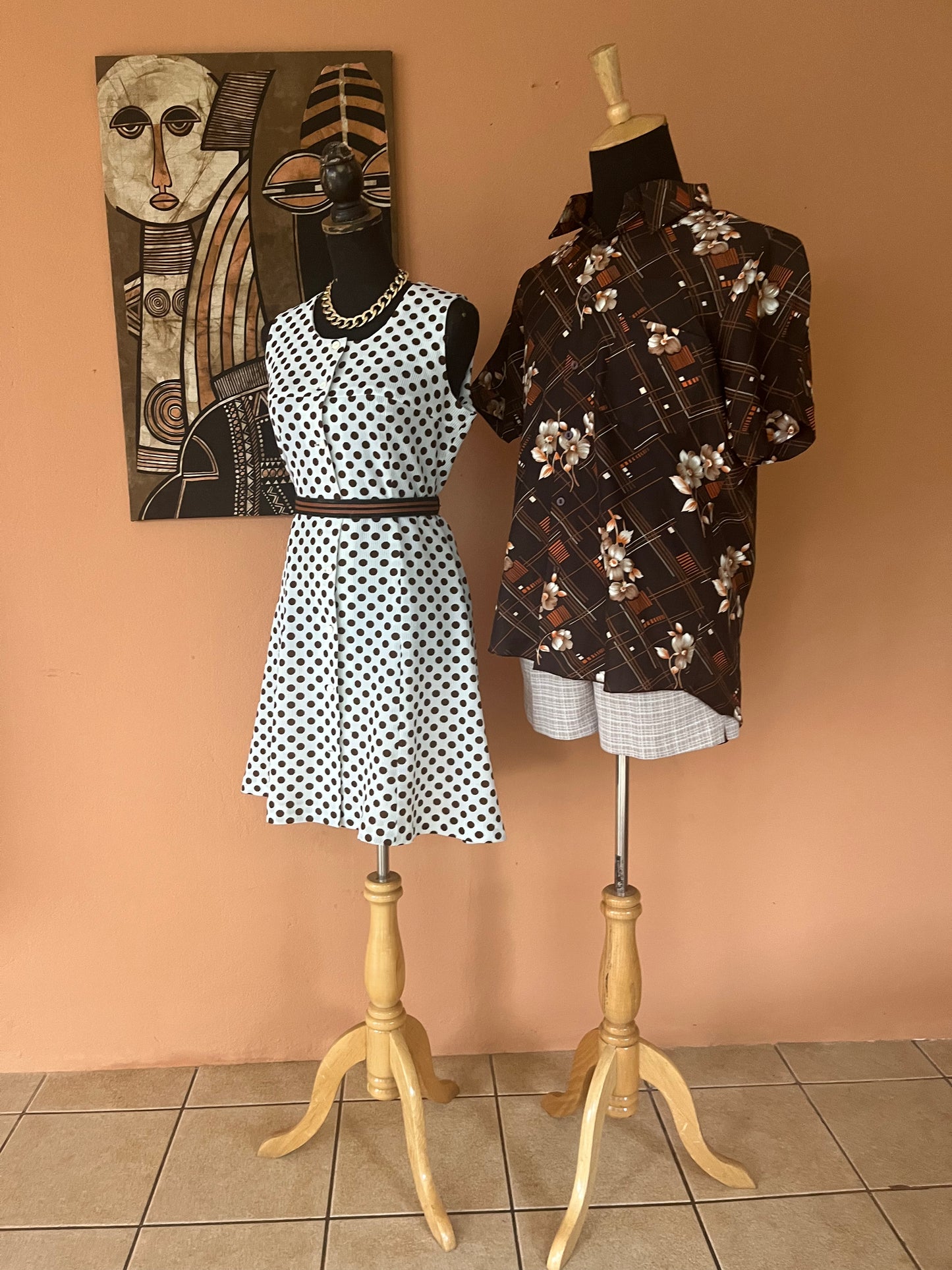 PolkaDot Vintage Tennis Dress